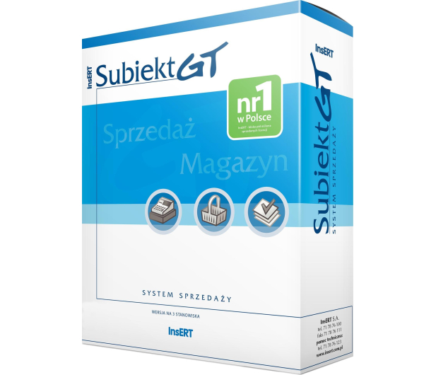 InsERT Subiekt GT (Sprzedaż) 3 stanowiska - 41074 - zdjęcie